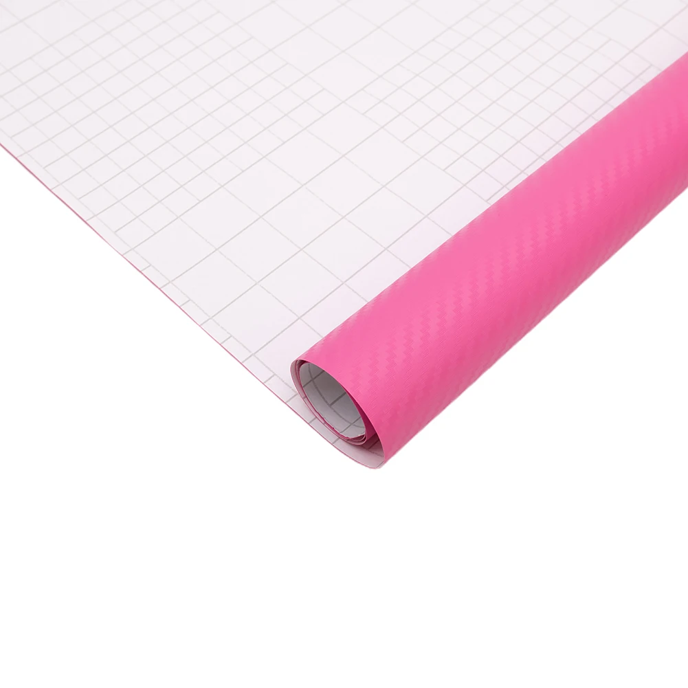 50x12 cali naklejki samochodowe owijka konsola środkowa deska rozdzielcza klamki drzwi schowek wnętrze różowe 1 rolka ochronne lusterka wsteczne