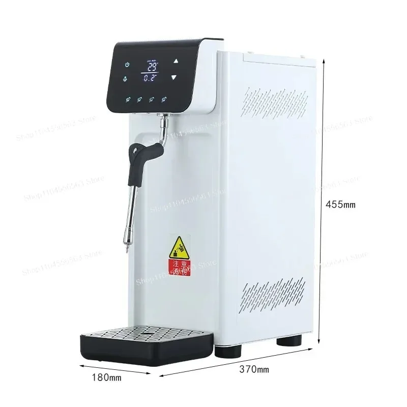 2200W Commercial Milk Frother Machine – Espresso Coffee Milk Froth Maker Steam Machine for Coffee Shop & Cafe