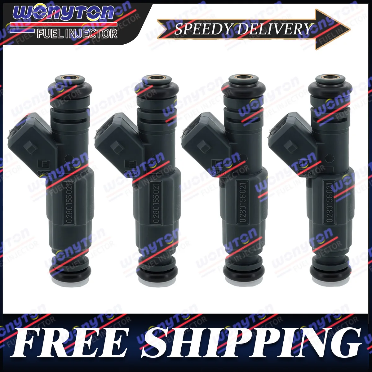 

4x Fuel Injectors 0280156021 For VAUXHALL ASTRA ZAFIRA VX220 VXR HOLDEN Z20LET Z20LER 2.0T