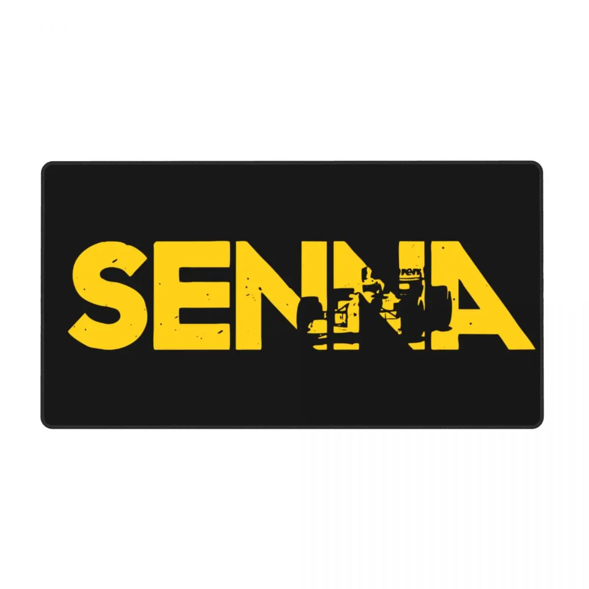 Ayrton Senna Car Racing PC Desk Mat Mousepad Large Gaming Non-Slip Rubber Gamer Mouse pad