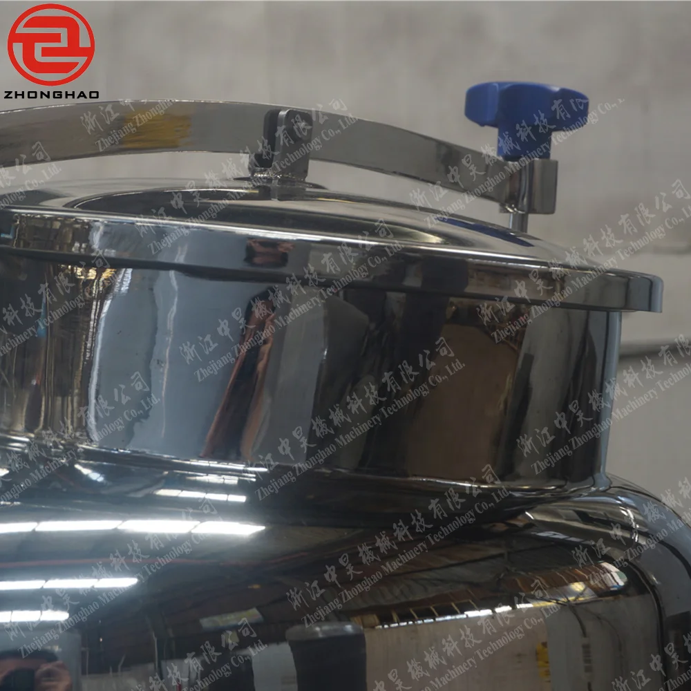 Cristalizzatore industriale in acciaio inossidabile con controllo preciso della temperatura per la reazione chimica