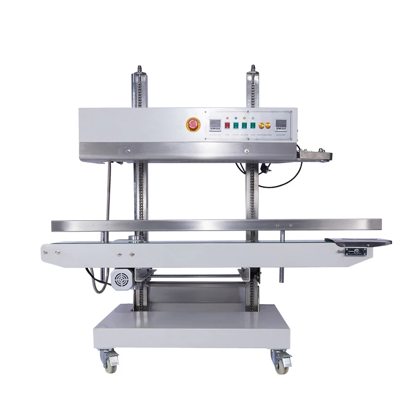 

Floor Type Automatic Horizontal Plastic Film Bags Heat Sealing Machine Continuous Band Sealer Machine