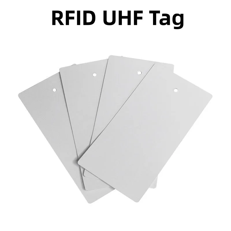 100 قطعة من علامة تعليق الملابس الذكية UHF RFID للملابس