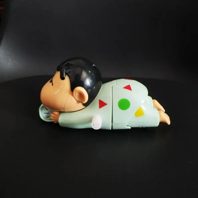 Crayon Shin-Chan Clockwork Toys Cute Anime Kids Toys Creative Desktop Decoration for Girls Clockwork Car Fun Birthday Gifts