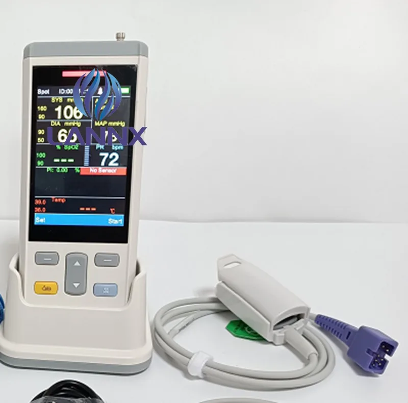 Affordable Price Portable Veterinary Pet Health 4 Parameter Handheld Vet Machine Ecg Signos Vitales