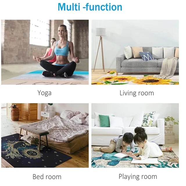 Game Console Symbols Cards Game Rug 1