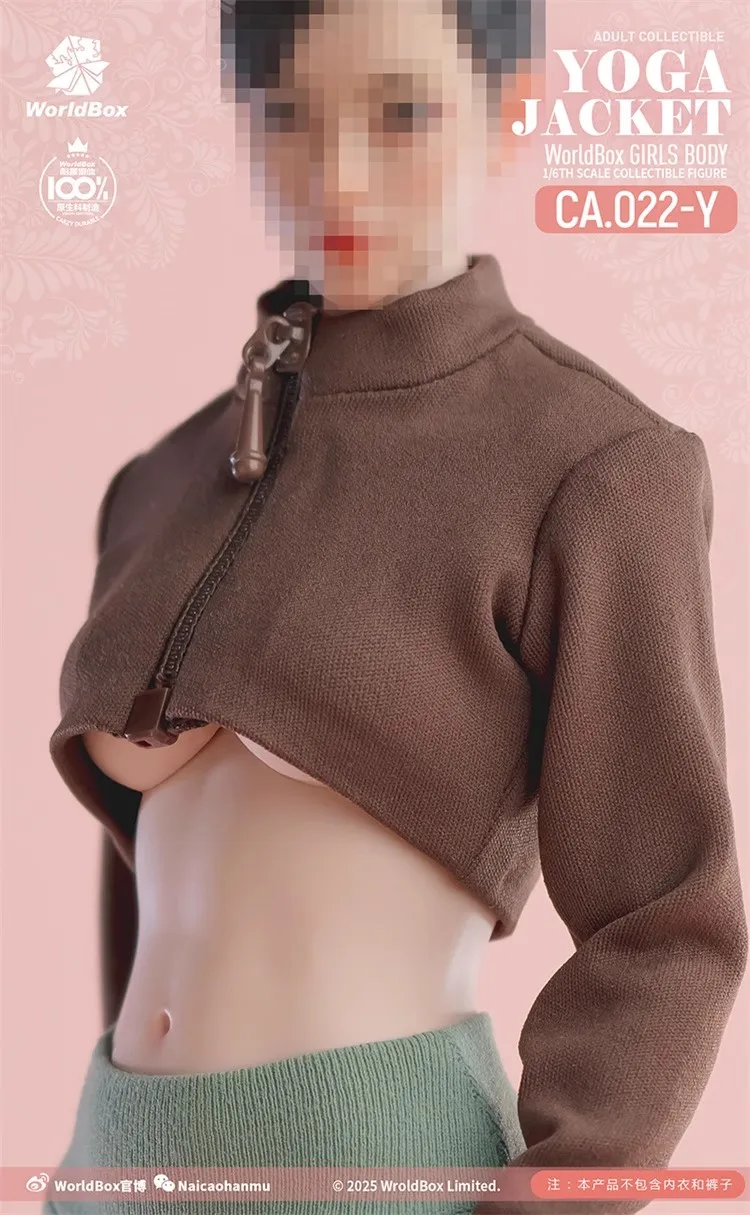 ワールドボックス CA022 1/6 女性兵士ヨガジャケット服モデルおもちゃアクセサリーフィット 12 インチアクションフィギュア在庫あり
