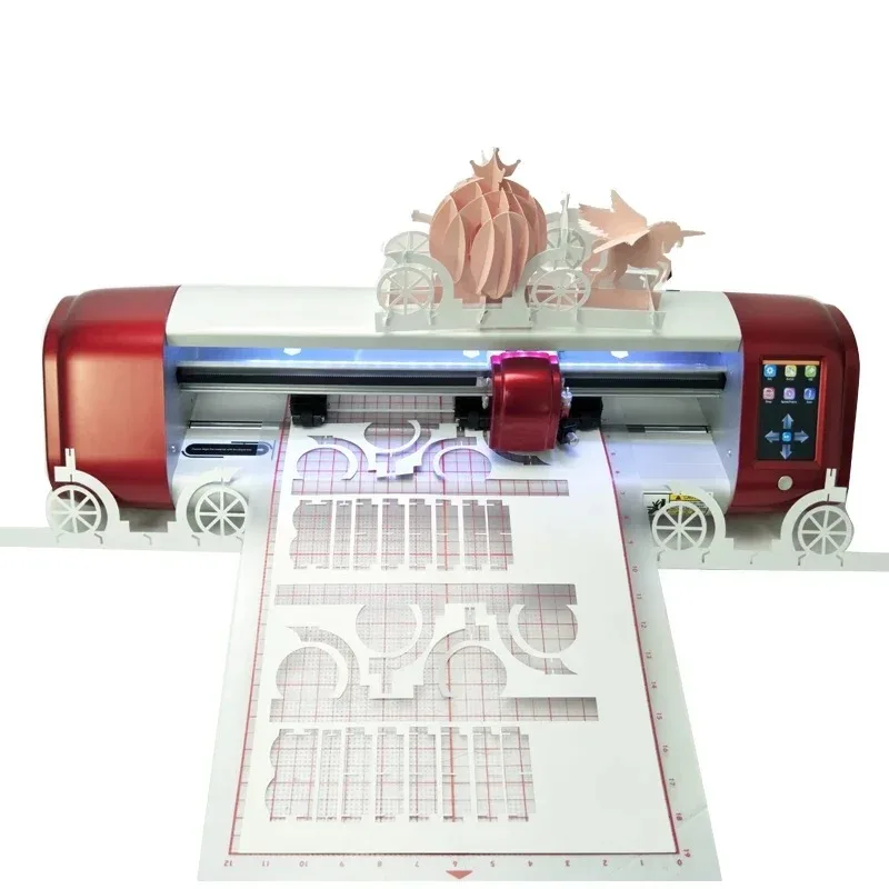 Mini Printer And Cutter Plotter Support 2MM Small Letter