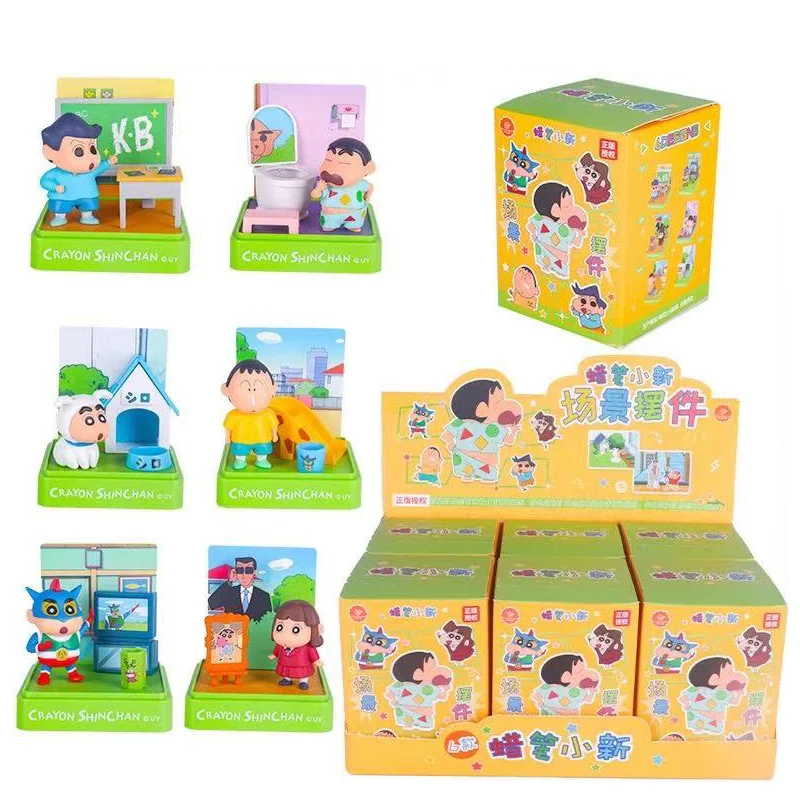 

Карандаш Шин Чан, слепая коробка, украшение для сцены, аниме, периферия, витое яйцо, новая кукла для помощи, маленькие руки, детская игрушка, подарок на день рождения