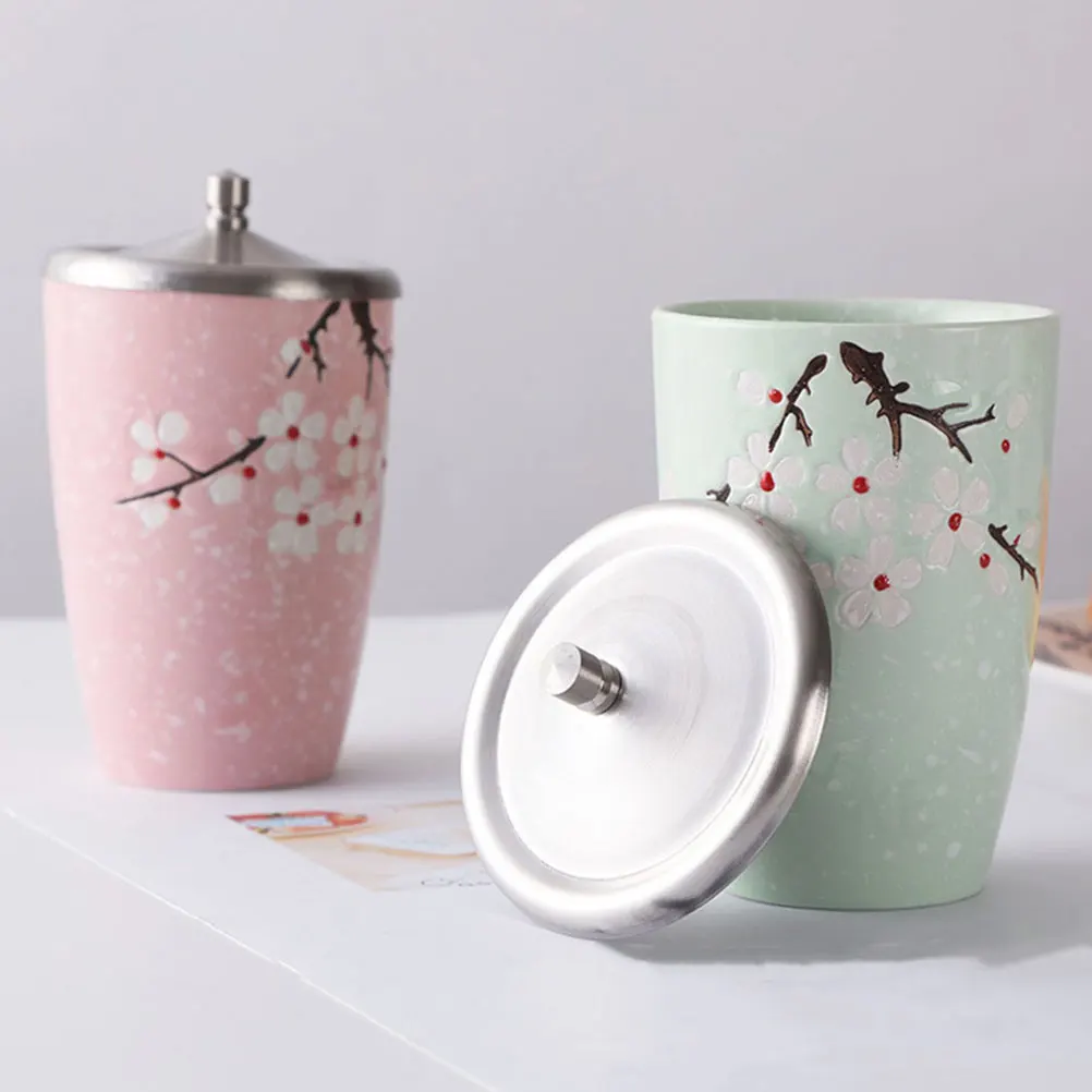 

1pcs Stainless Steel Cup Lids 12 3Cm Round Water Bottle Covers Portable Drink Mug Sealing Lid Sports Bottle Protective Cap