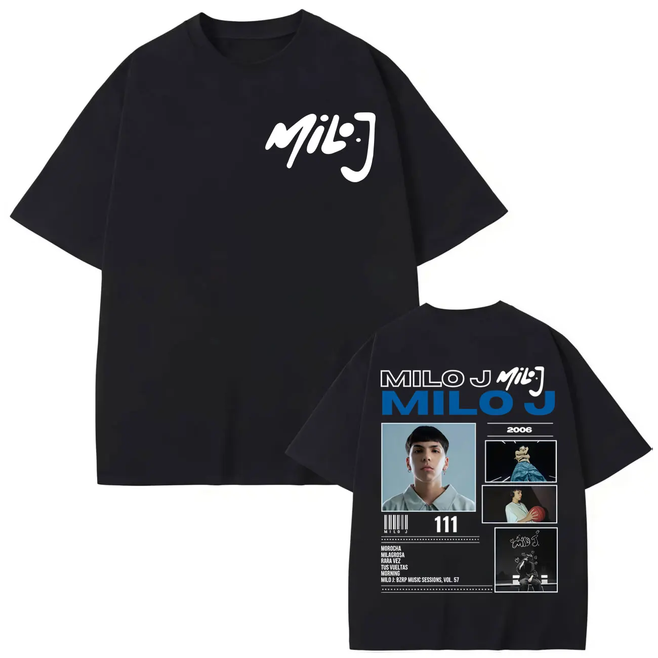 

Hot Sale Rapper Milo J Merch T-shirt Fashion Trend Hip Hop Short Sleeve T-shirts Men Women Clothing High Quality Cotton T Shirt