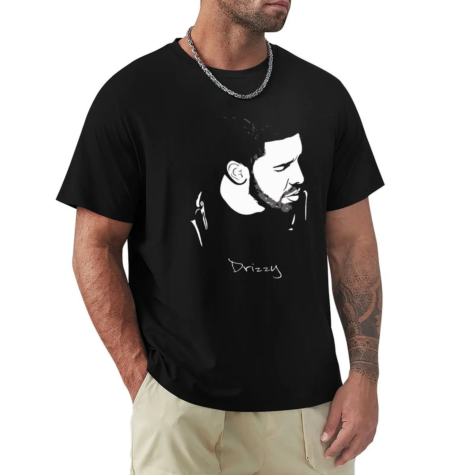 Drke Drizzy Rapper Silhouette T Shirt T-Shirt Quick Dry Travel T-Shirt