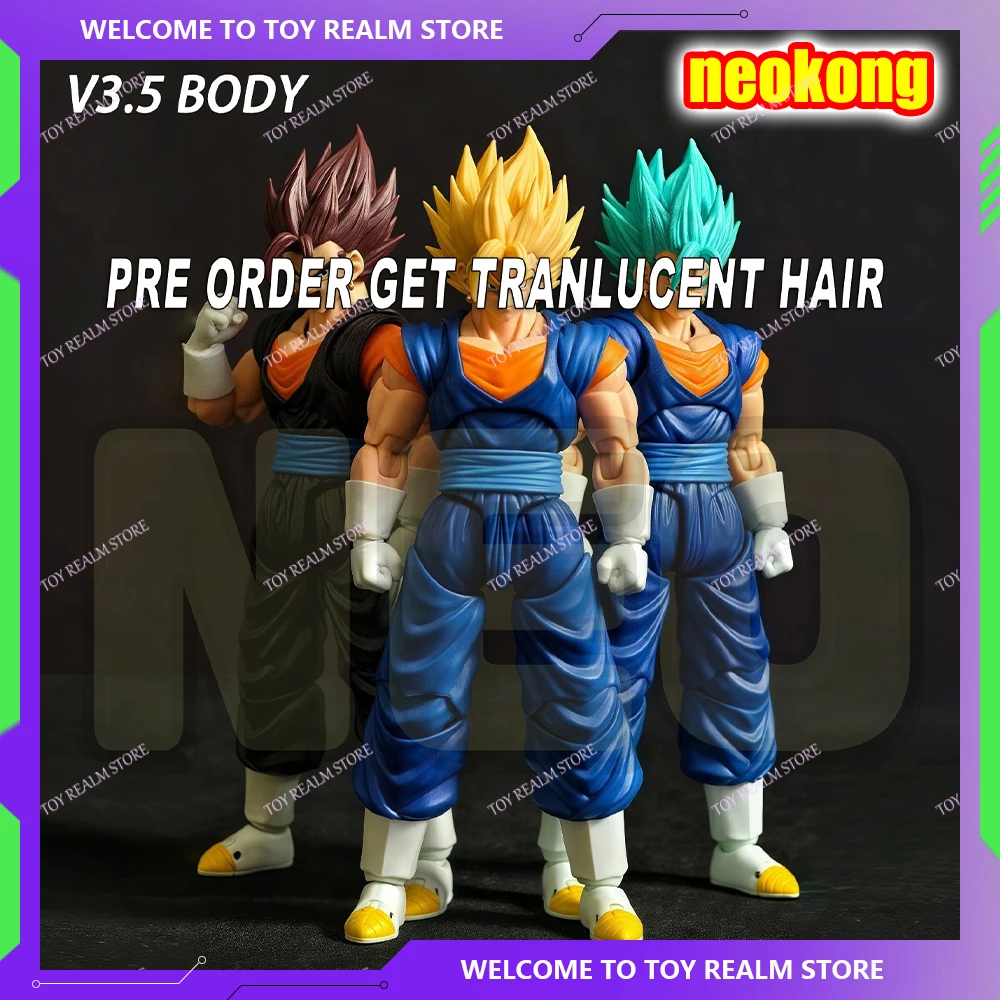 

Neokong Studio NEO Kong Dragon Ball Модель Ssj3 Super 3 1/12 Vegetto Примитивное тело Аниме Фигурка Модель Статуя Игрушка на заказ