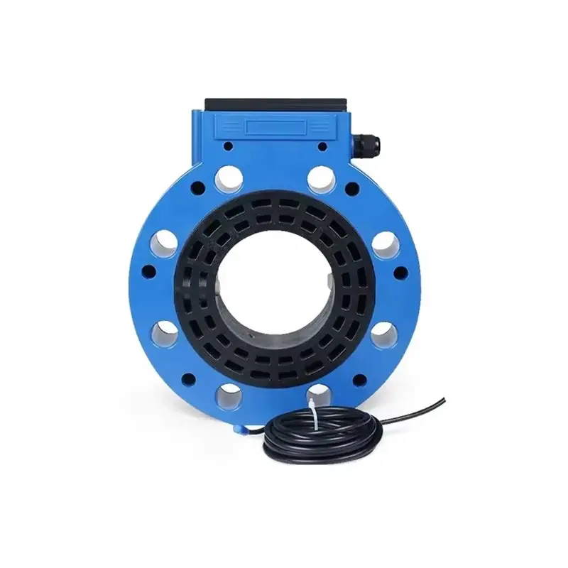 ABFI DN65 Smart Ultrasonic Flowmeter Irrigation Meter Card Type Water Flowmeter Water Tester