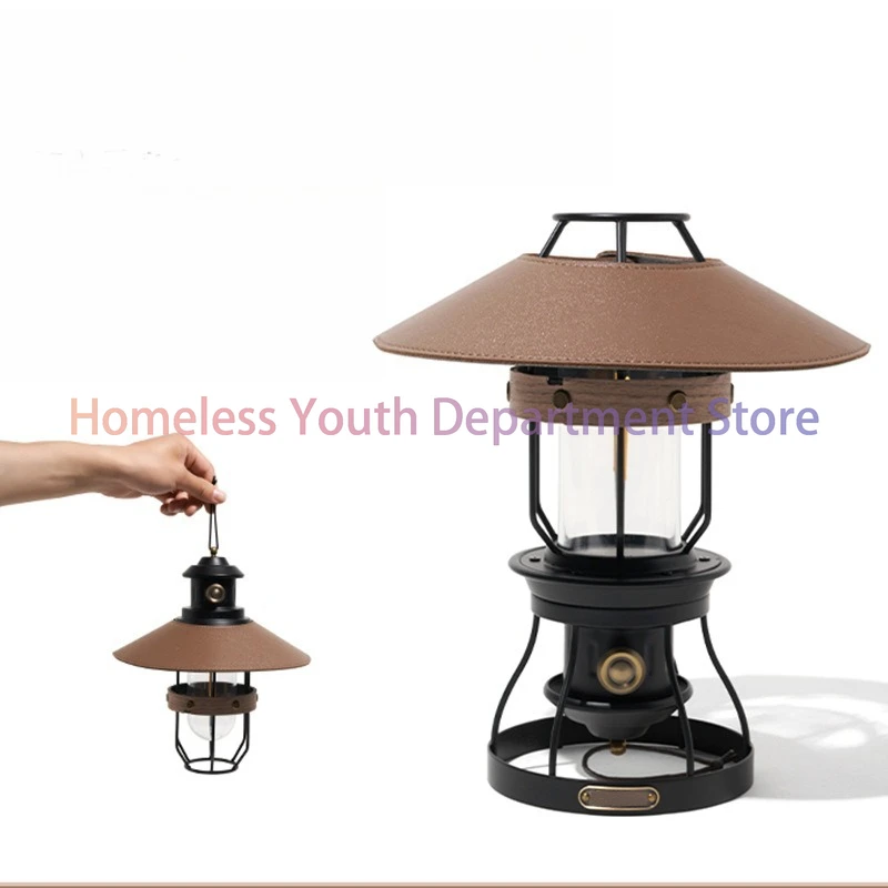 

New LED outdoor camping light ambient lighting long battery life portable charging tent light