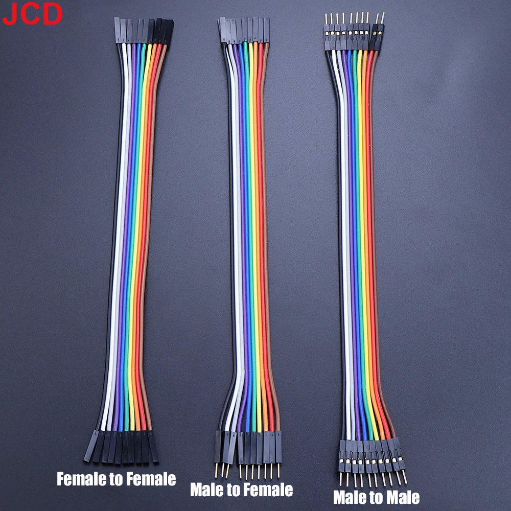 JCD 10Pin Male To Female Jumper Wire