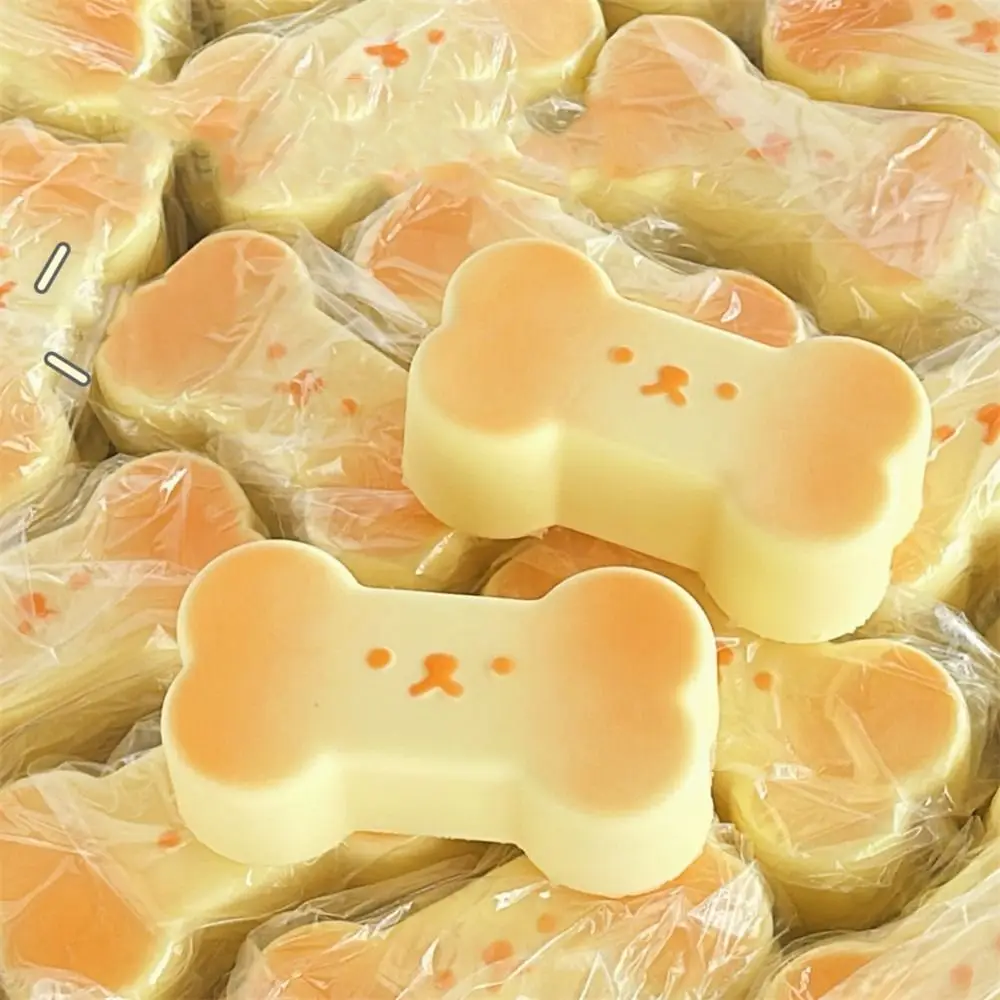 Cute Simulated Fruit Fruit Squeeze Toy Food Cheese Cartoon Fidget Toy Rabbit TPR Fruit Pinch Toy Children
