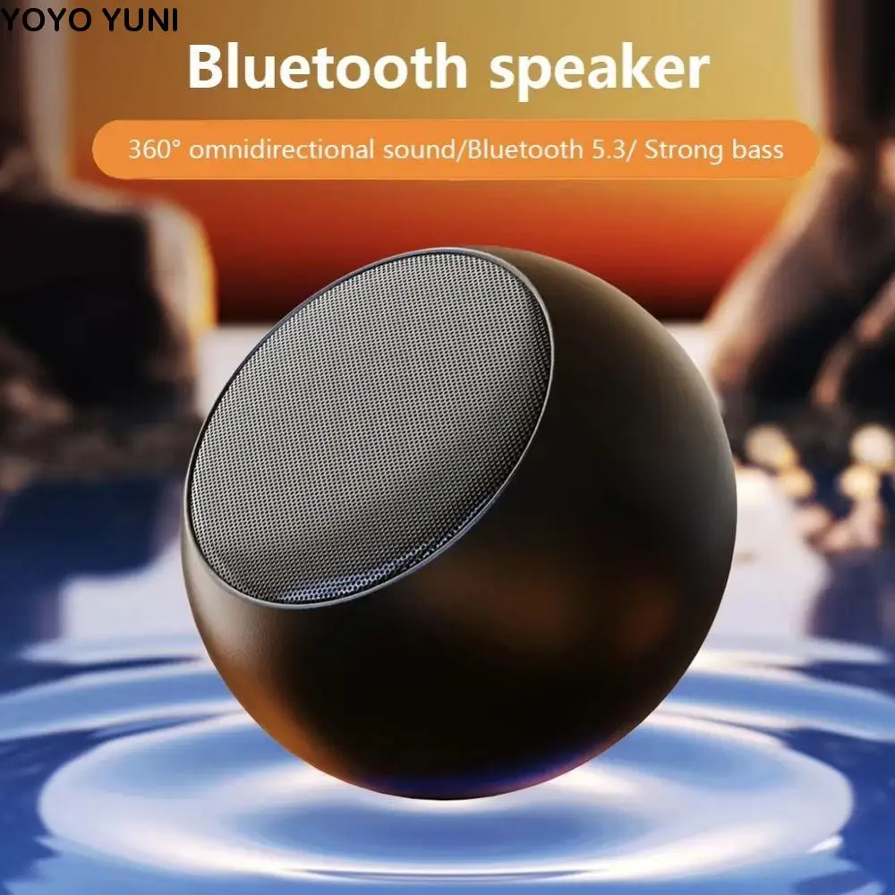 with RGB Lighting Mini Bluetooth Speaker Magnetic 2-in-1 Wireless Sound Box High Sound Quality Portable Subwoofer Sports