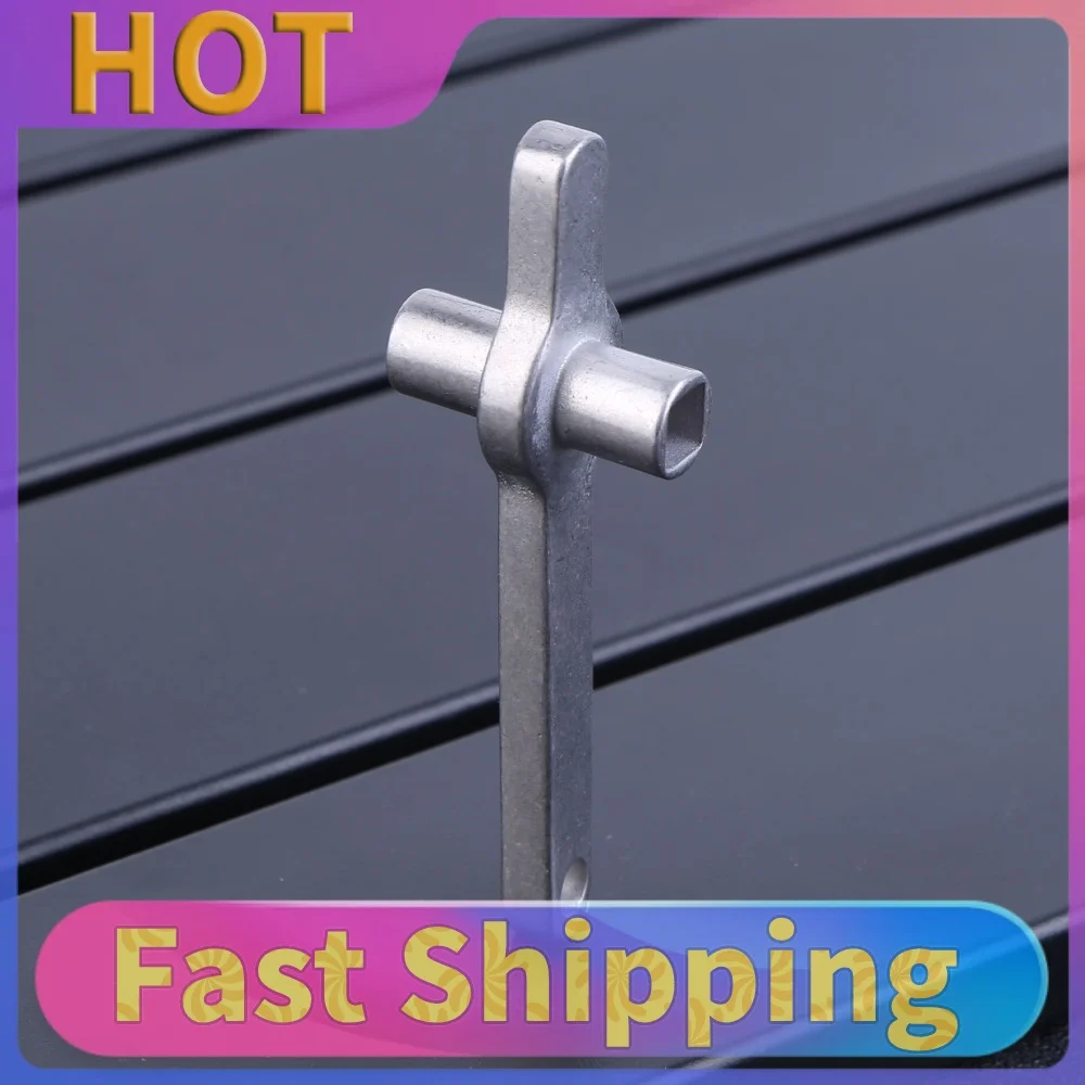 Bleeding Spanner Essential Plumbing Tool Professional Radiator Key 304 Stainless Steel for Heating System Maintenance