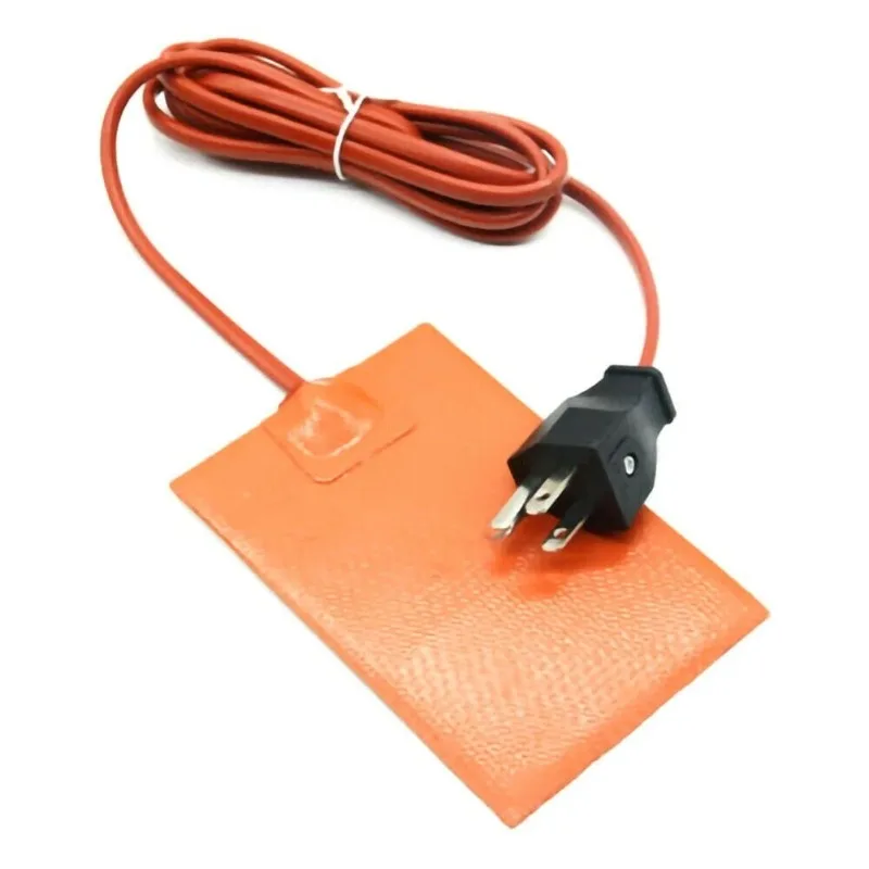 120W 150W 250W Engine Heater Pre-Heater Pad 110V 120V 220V Silicone Heating Sheet Water Oil Warmer Pan Heater Pad For Car 9*13cm