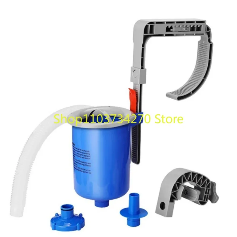 Professional Above Ground Pool Surface Skimmer Blue Wall Mount Pool Surface Automatic Skimmer Swimming Pool Cleaning Tools