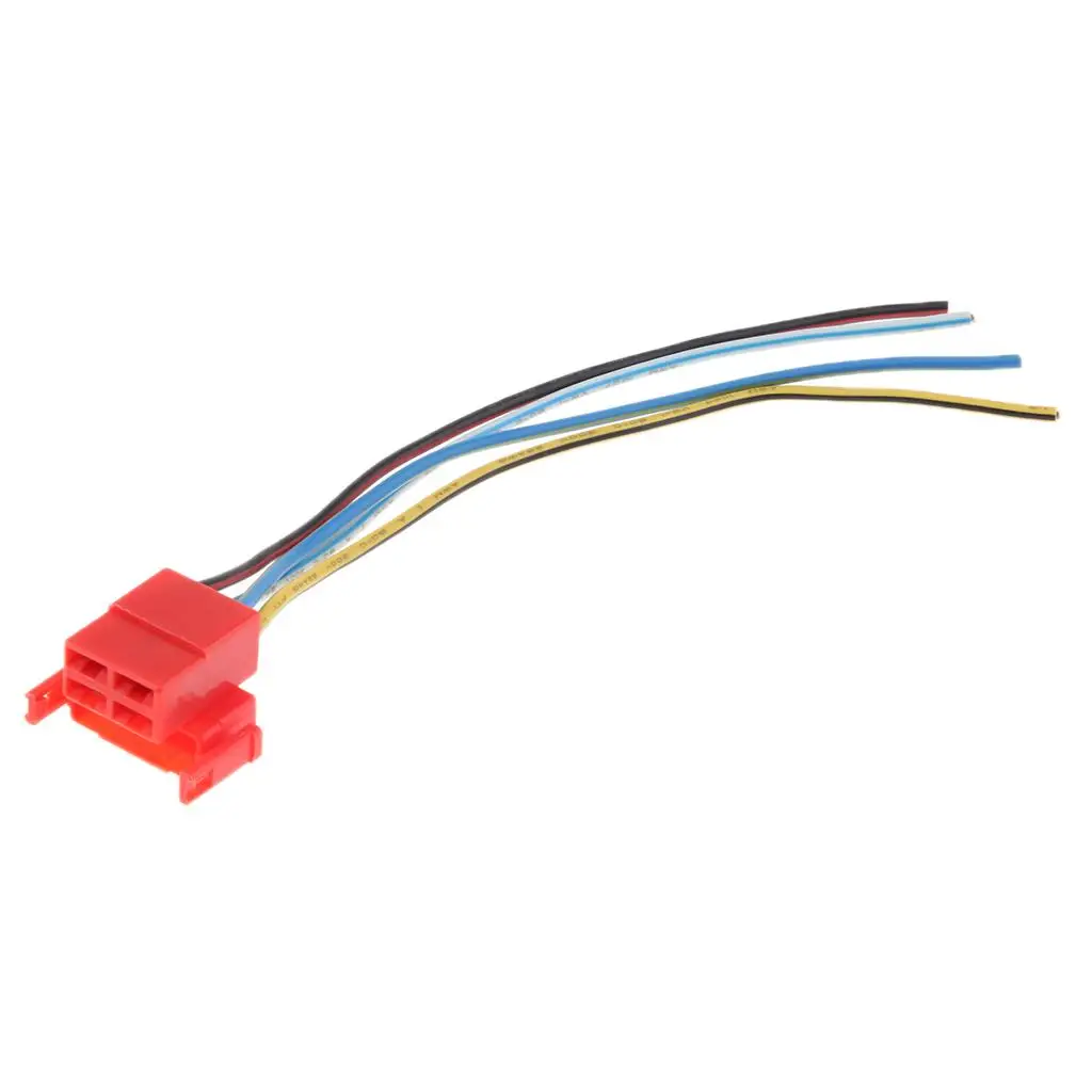 Motorcycle Starter Relay Connector 4 Pins Solenoid Plastic Plug Socket for Honda CBR400VTEC NC29 CB400