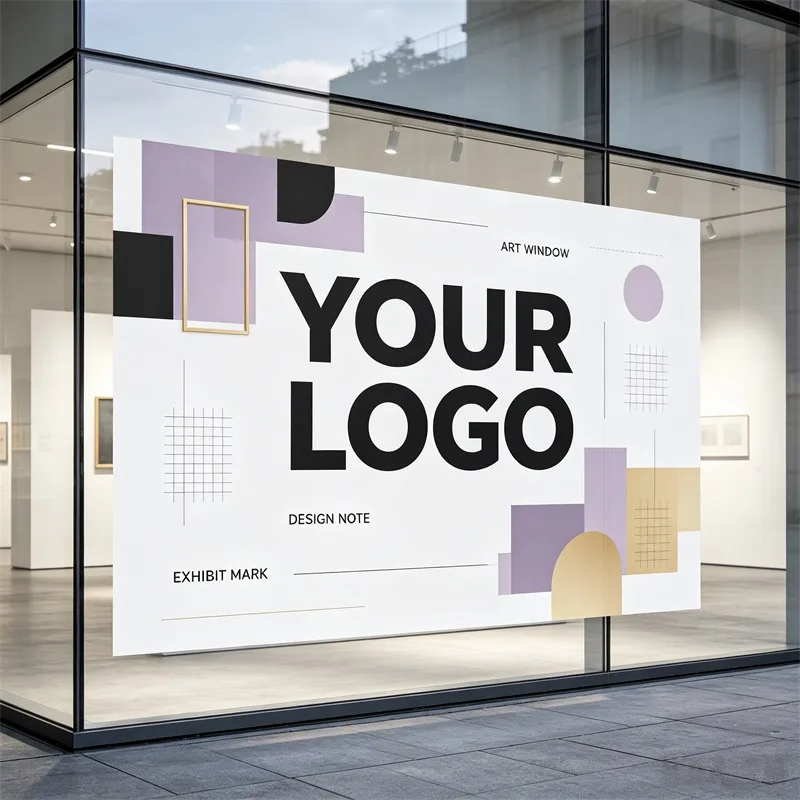 Any Size 100cm Custom Sticker Assisted Living Facility Massage Parlor Supermarket Supermarket Commercial Advertising Promotion
