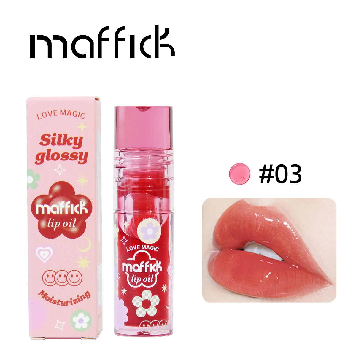 마픽 6색 러브 매직 포션 보습 립스틱 워터 롤러볼 립 염색 리퀴드 끈적임 없음 컵에 묻어나지 않는 립글로스