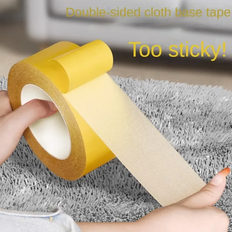 High Viscosity Fabric Tape Splicing Floor Mat Wedding Carpet  Anti Slip Pad Fixing Super Adhesive Double-sided Adhesive Tape