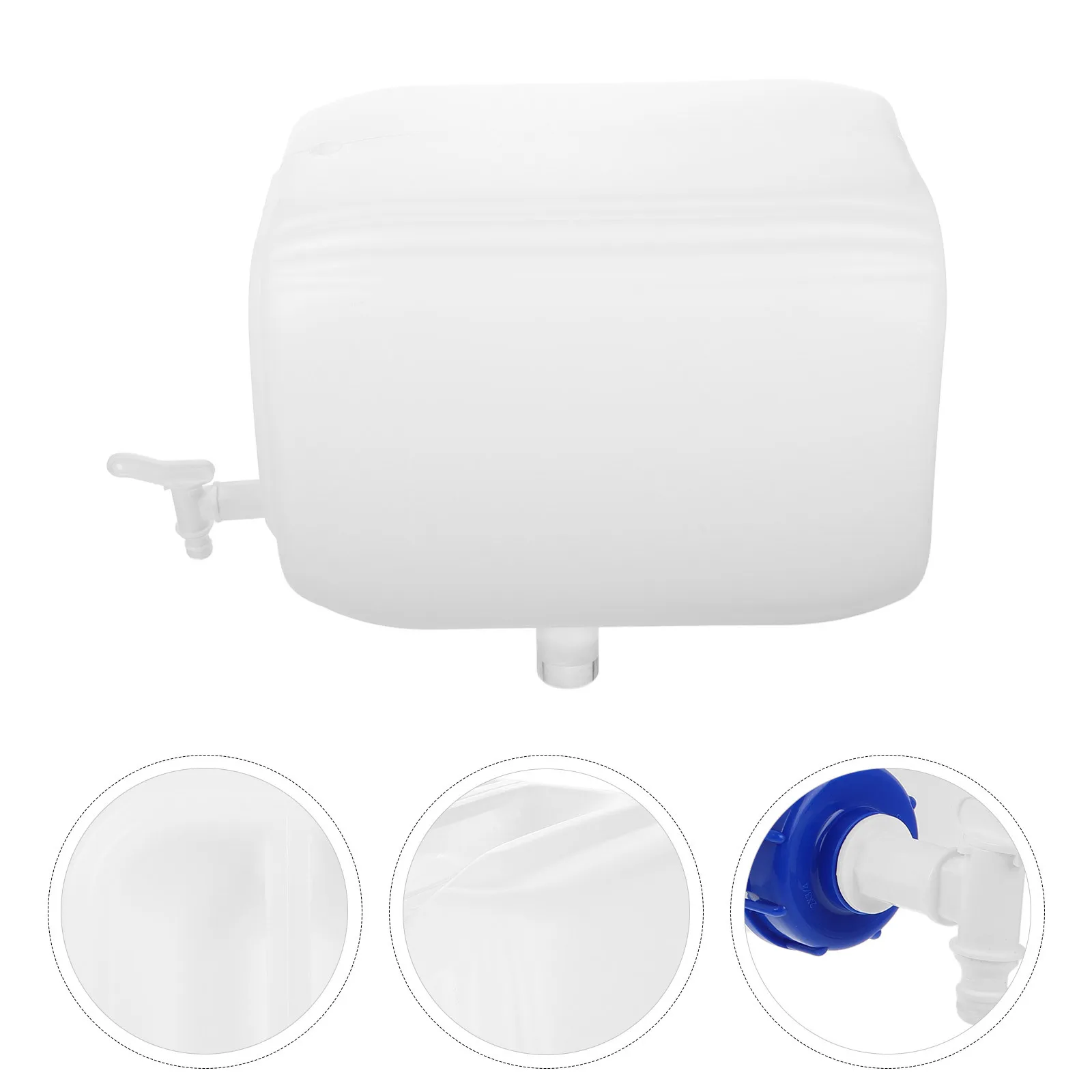 

20L Portable Water Jug Spout Outdoor Large Capacity Leak-Proof Storage Container Emergency Water Carrier Camping Barrel Bucket