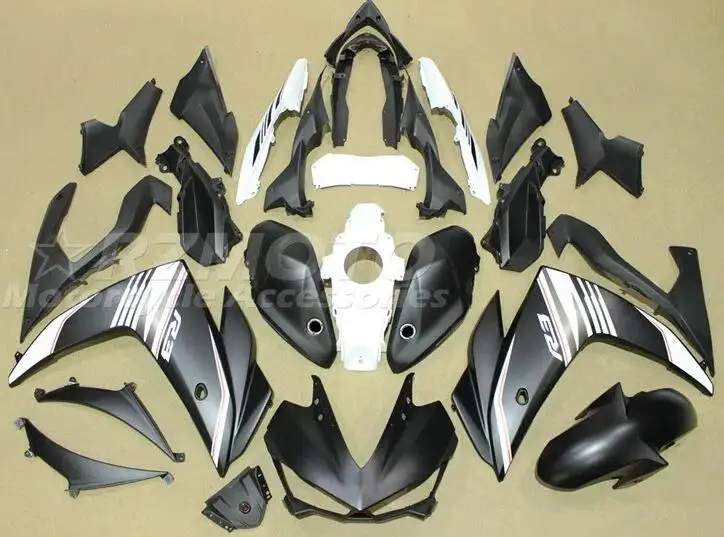 4Gifts New ABS Motorcycle Fairings Kit Fit For YAMAHA R3 R25 2015 2016 2017 2018 15 16 17 18 Bodywork Set Custom White Black