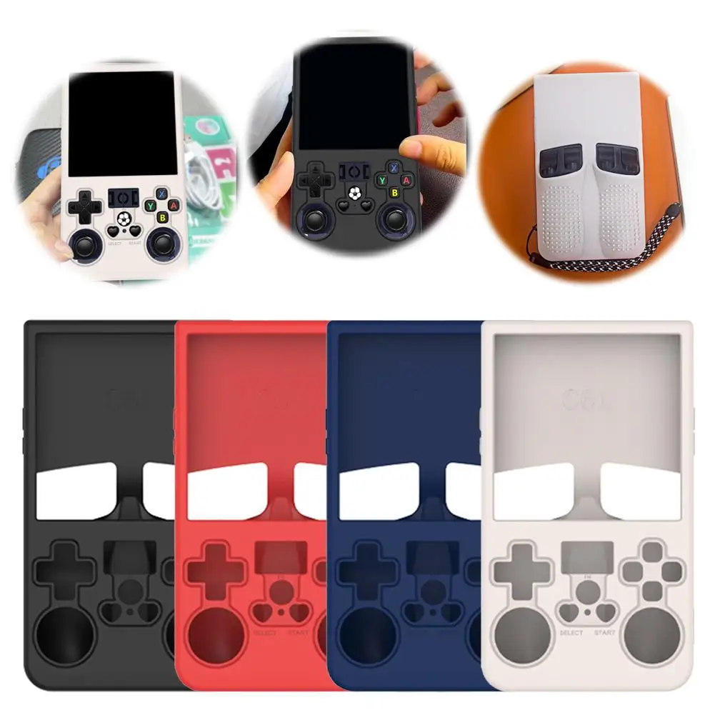 For R36MAX Portable Retro Handheld Silicone Protective Case Scratch Resistant And Drop Resistant Storage Box Soft Shell - Image 2