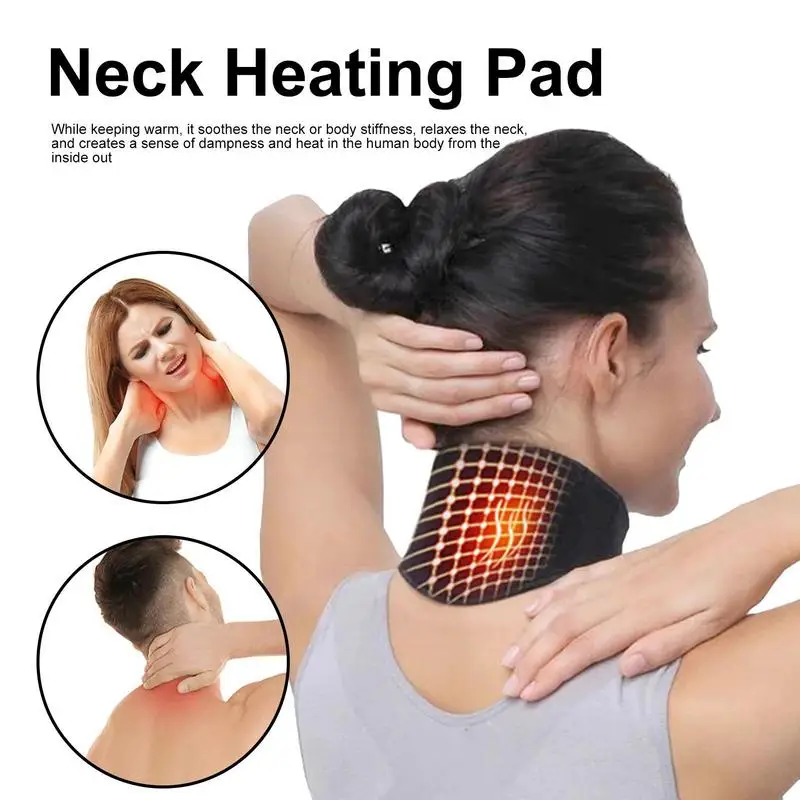 Electric Heating Pad Moist Winter Neck Shoulder Back Warmer Heating Pad Pain Relief Heat Therapy Neck Brace