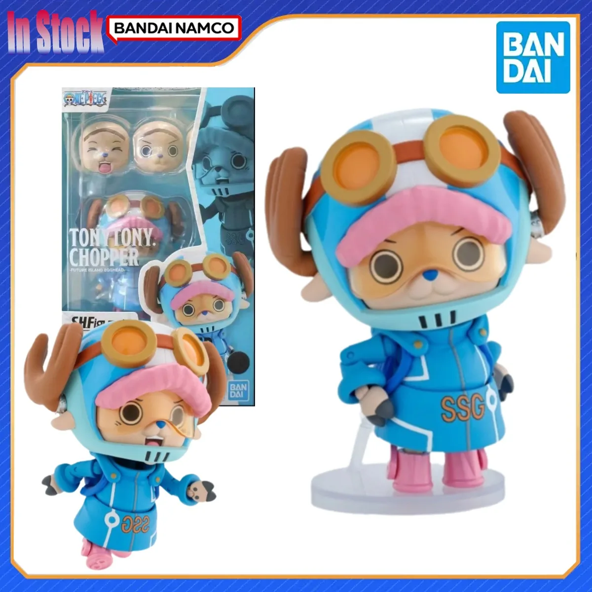 

Оригинальная аниме Bandai ONEPIECE S.H.Figuarts TONYTONY.CHOPPER-FUTURE ISLAND EGGHEAD, наборы моделей экшн-фигурок, подарок для детей