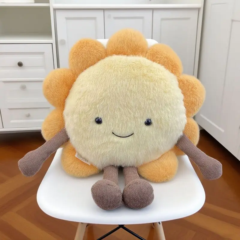 

30*30cm Plush Sunflower Toys Kawaii Yellow Plants Stuffed Plush Cartoon Toys for Boys Girls Birthday Christmas Gifts