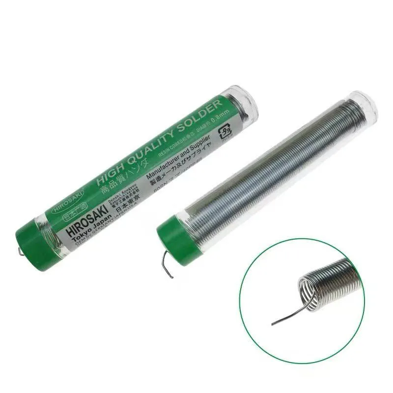 0.8mm solder ribbon rosin core Low melting point high purity lead-free environmental protection silver tube tin pen