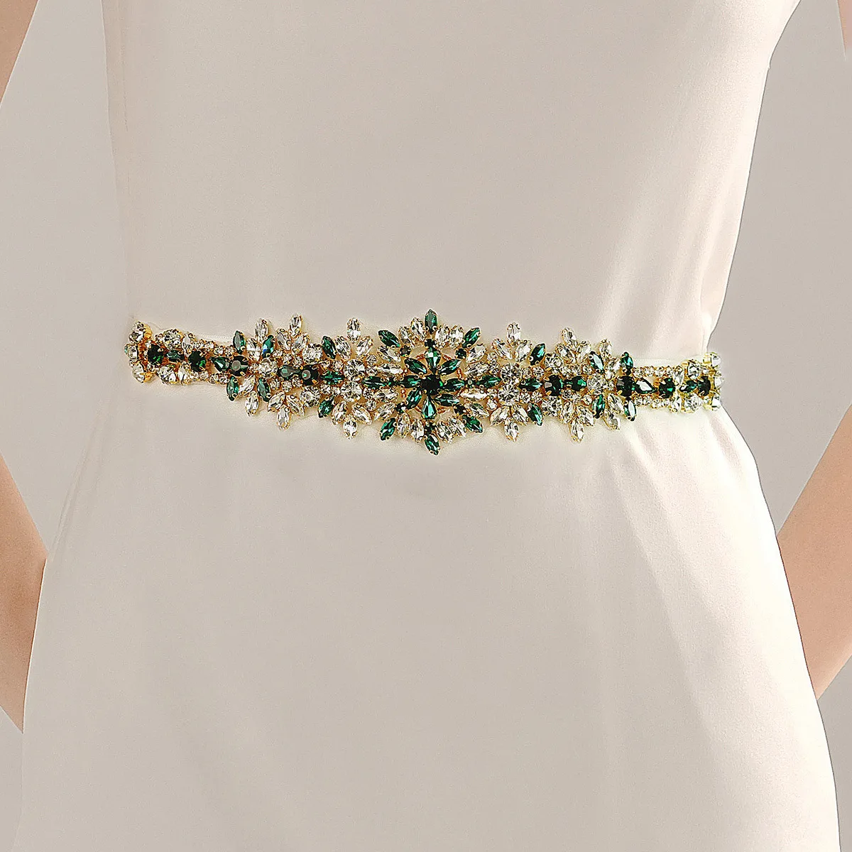 

Женский новый пояс с кристаллами, инкрустированный каймой, свадебное платье с высокими стразами, украшение, тяжелая ручная печать, сшитая, декоративная