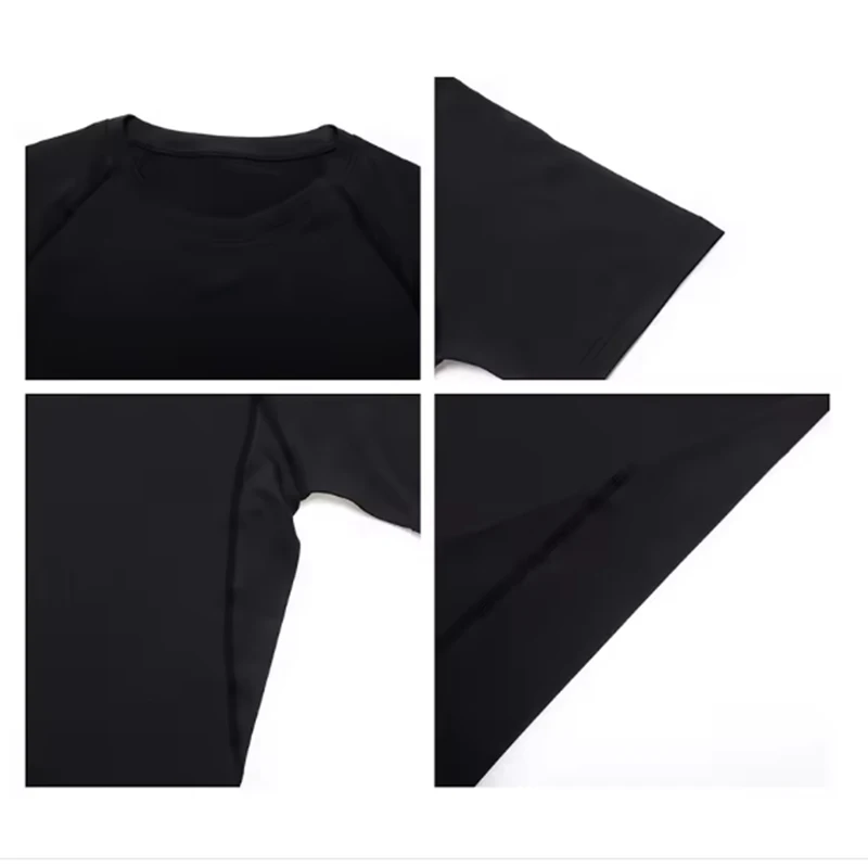 Bat Printed Men's Tight T-Shirt Running Compression Compression T Shirt Gym Fitness Jogging Short Sleeve Male Casual Shirt Tops image 6