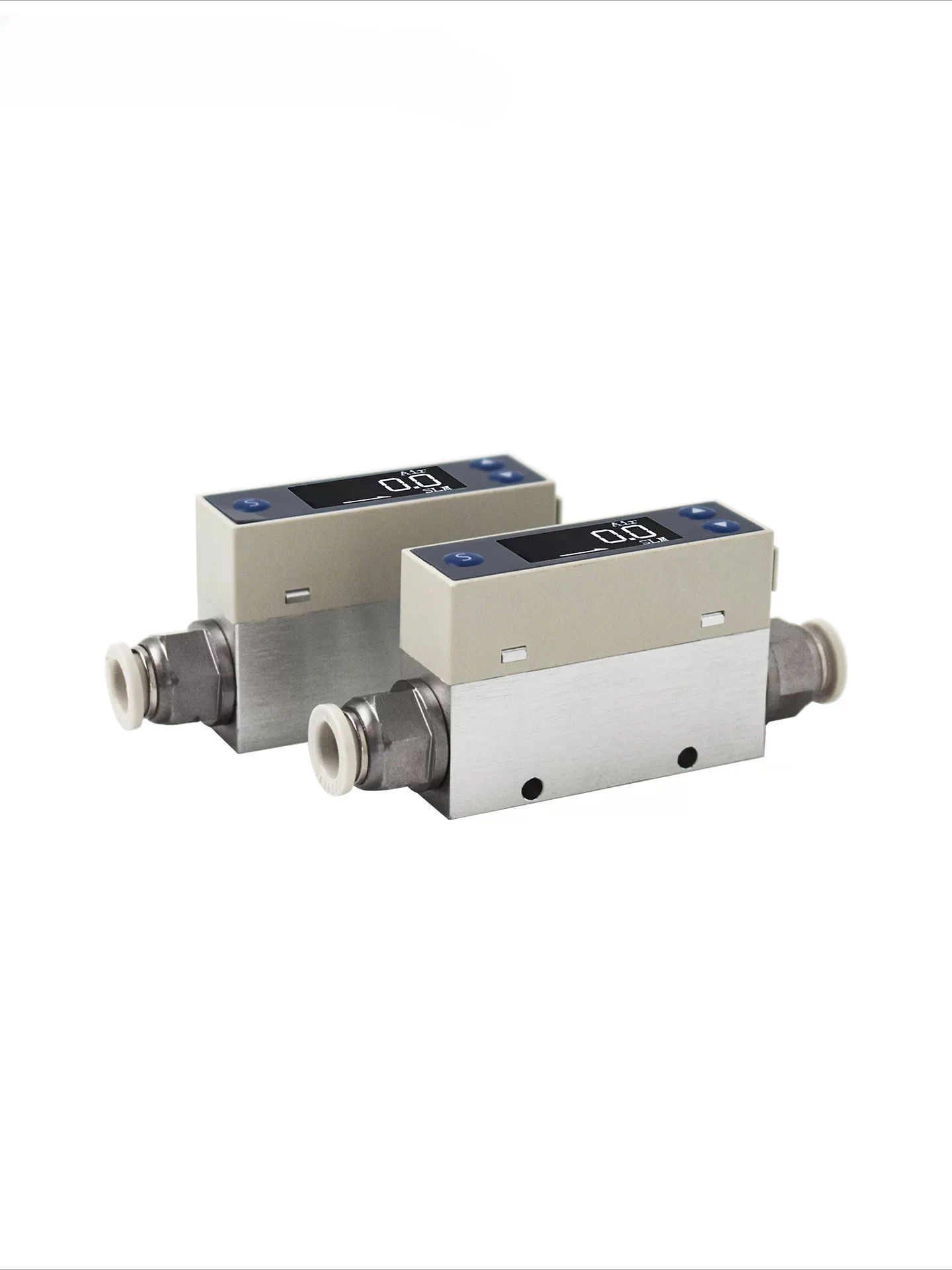 Laboratory digital thermal gas mass flowmeter compressed air oxygen nitrogen sensor rotor sensor