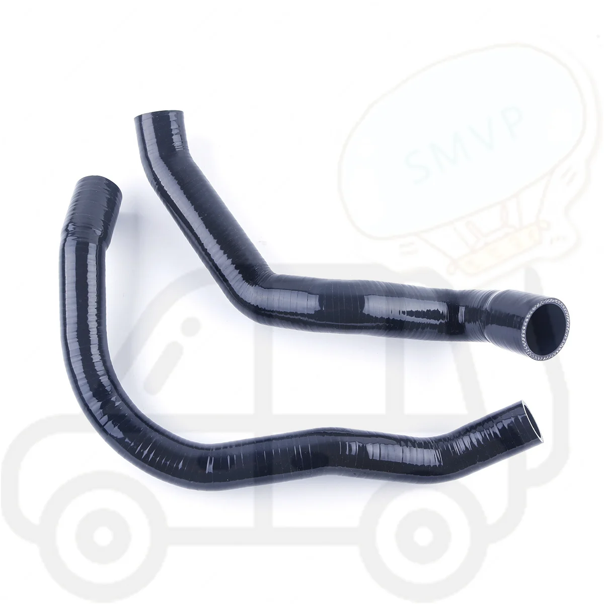 2PCS 3PLY Silicone Radiator Coolant Hose Kit For 1991-2001 Jeep Cherokee XJ 4.0L l6 1992 1993 1994 1995 1996 1997 1998 1999 2000