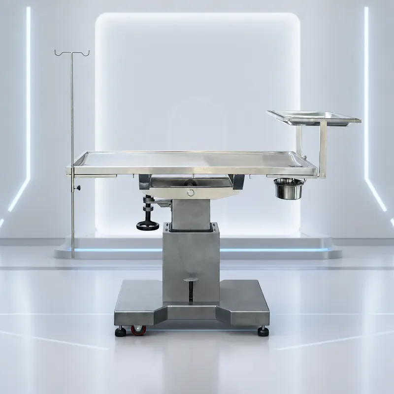 304 Stainless Steel Pet Operating Table Electric Lifting Constant Temperature Veterinary Surgery Table for Pet Store Clinic
