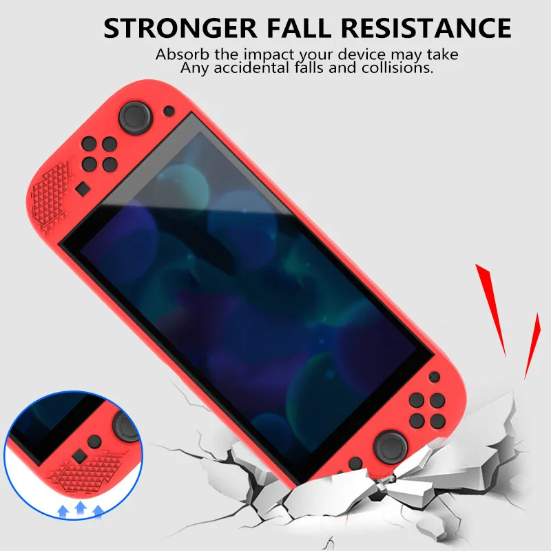 

Silicone Case For Switch 2 Protective Skin Sleeve Shockproof Protection Cover Shell Case For Switch 2 Handheld Game Console