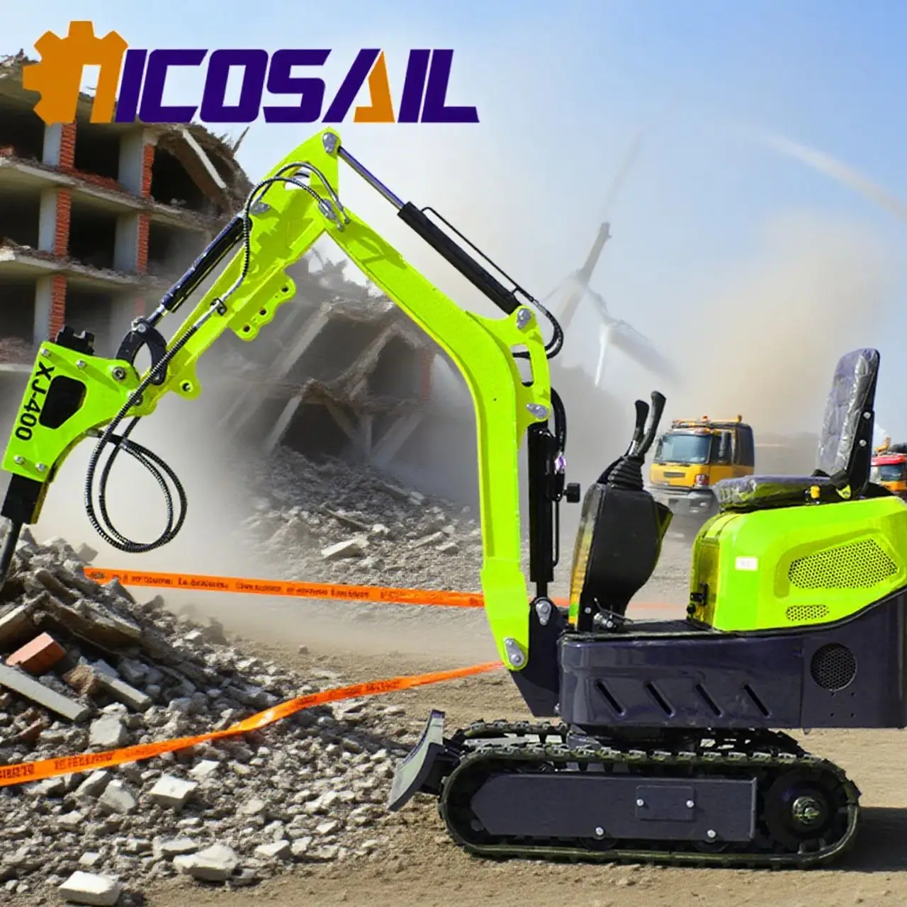 

Mini excavator compact 1.2-ton multifunctional portable motor/pump/gear/bearing/core 1-year household farm