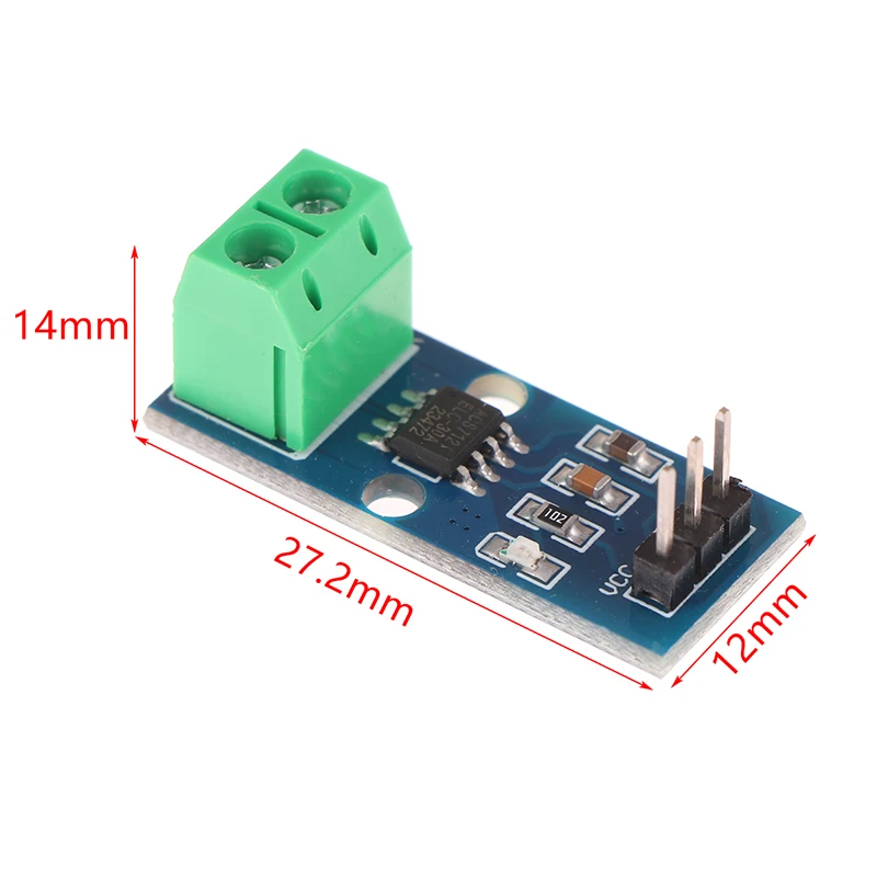 Modul Sensor Arus ACS712 - Papan Output Analog Berbasis Efek Hall Rentang 5A/20A/30A 2025E