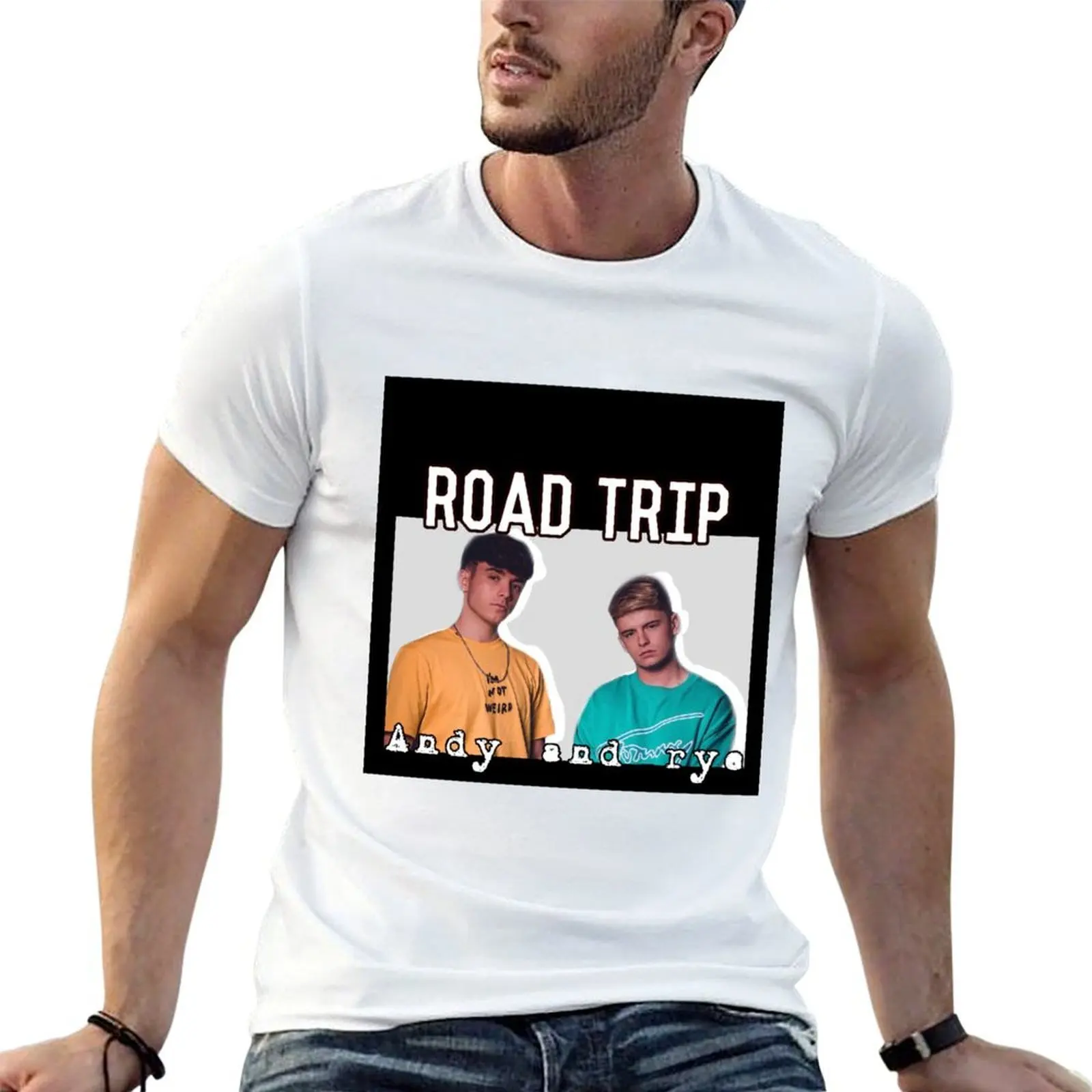 

RoadTrip cotton pack shirt shirts shirt t T-Shirt -Randy percent 100 t man designer cotton t man for for man
