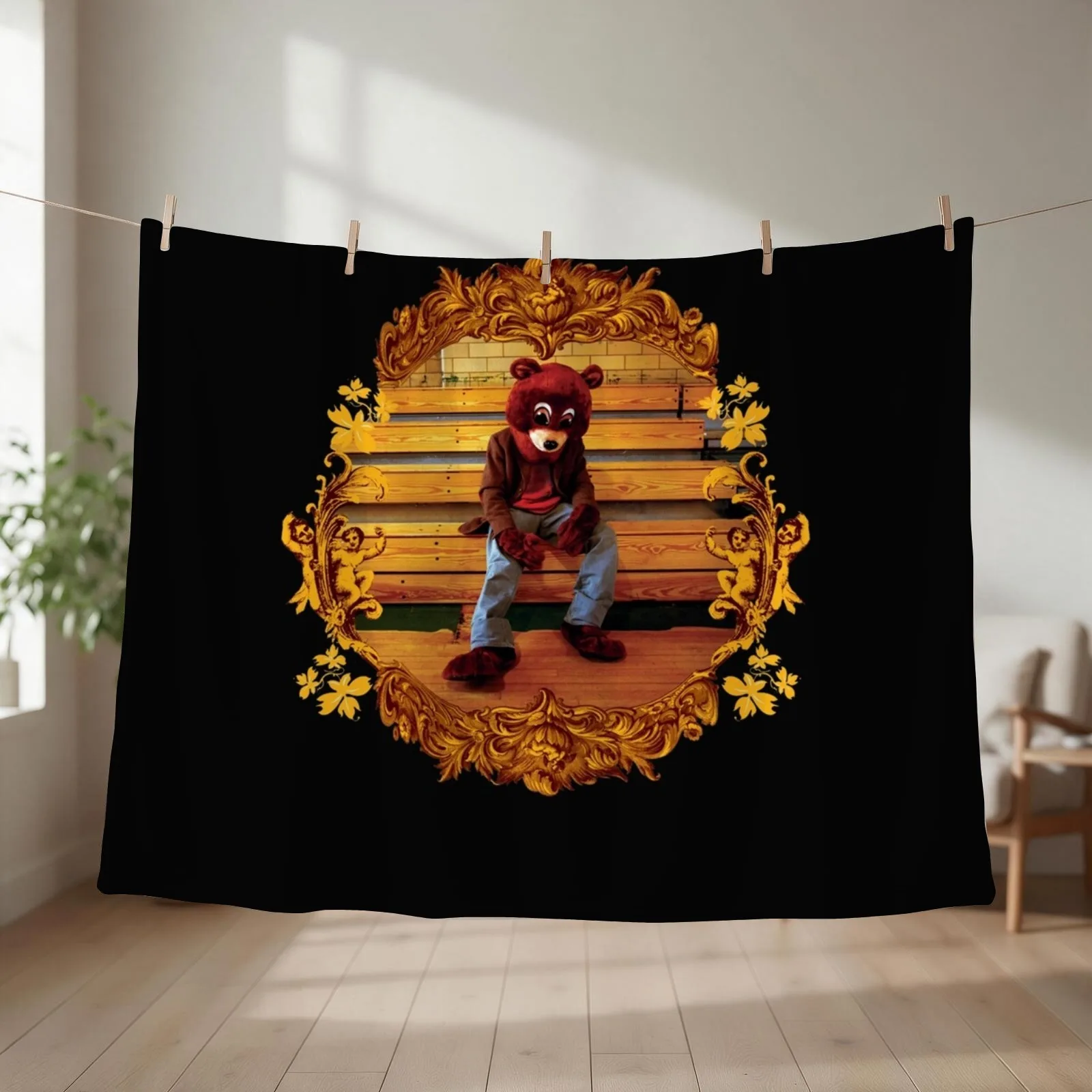 The College Dropout Classic Throw Blanket wednesday Hair Warm Kid'S Blankets