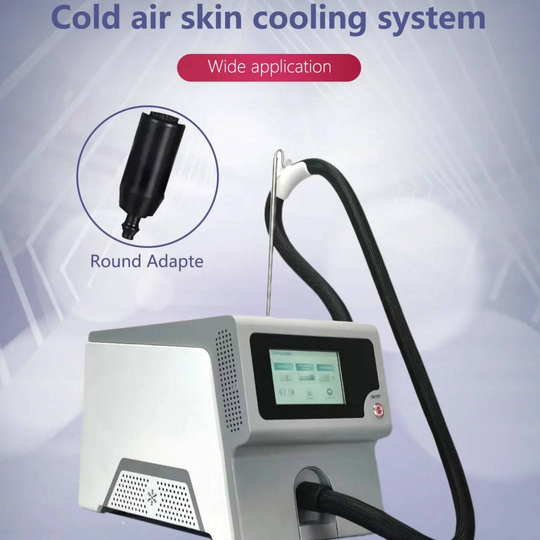 Cryo 6 Cold Air Cooling System -35°C Professional Skin Cooler Machine For Lase Hair Removal Lase Therapy Salon Clinic Use