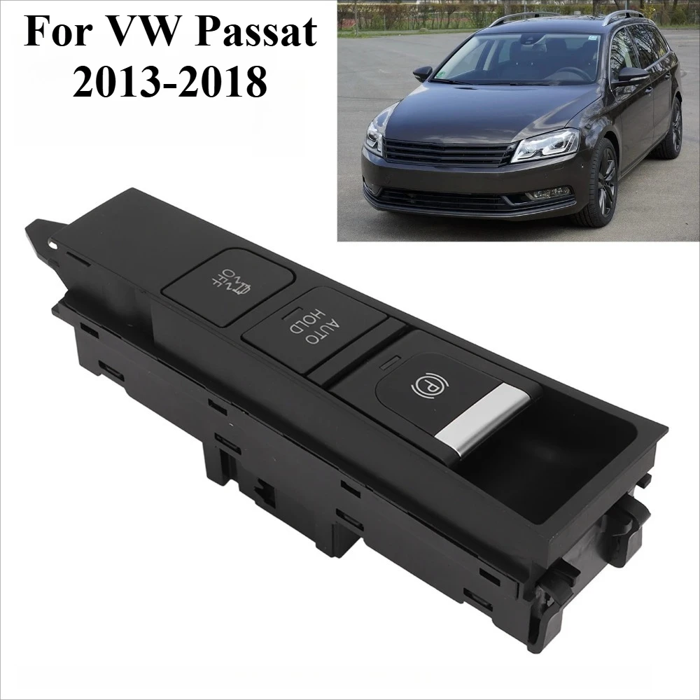 

For VW Passat 2013-2018 - Electronic Parking Brake Switch 3AD927137, OEM Style Handbrake Button Replacement, E-Brake Control