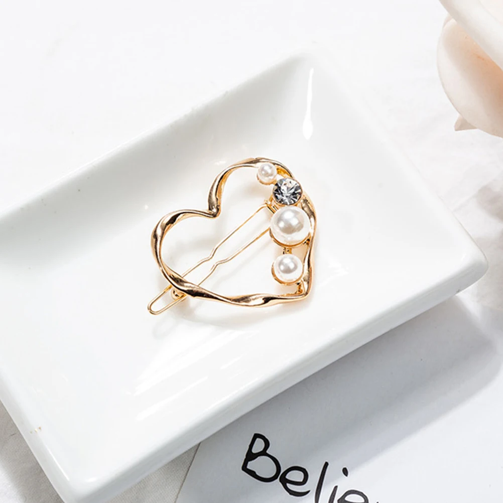 

Pearl Hair Clips Bobby Pins Barrettes Claw Clips Decorative Accessories Women Pearl Design Wedding Party Daily Life Hair Tools