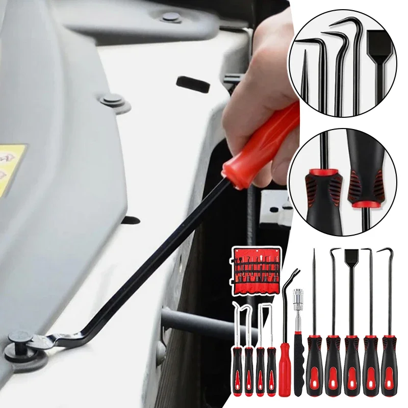 

Набор инструментов для снятия сальника, крючок для снятия масляного уплотнения, сверхмощный комплект отверток для ремонта уплотнений коленчатого вала автомобильного двигателя